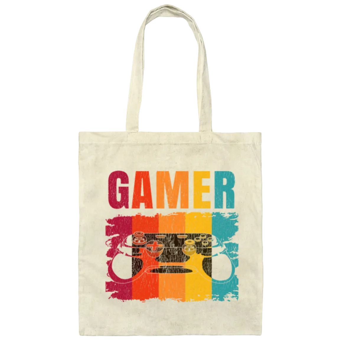 A Real Gamer, Nerd Or Geek Pro Canvas Tote Bag