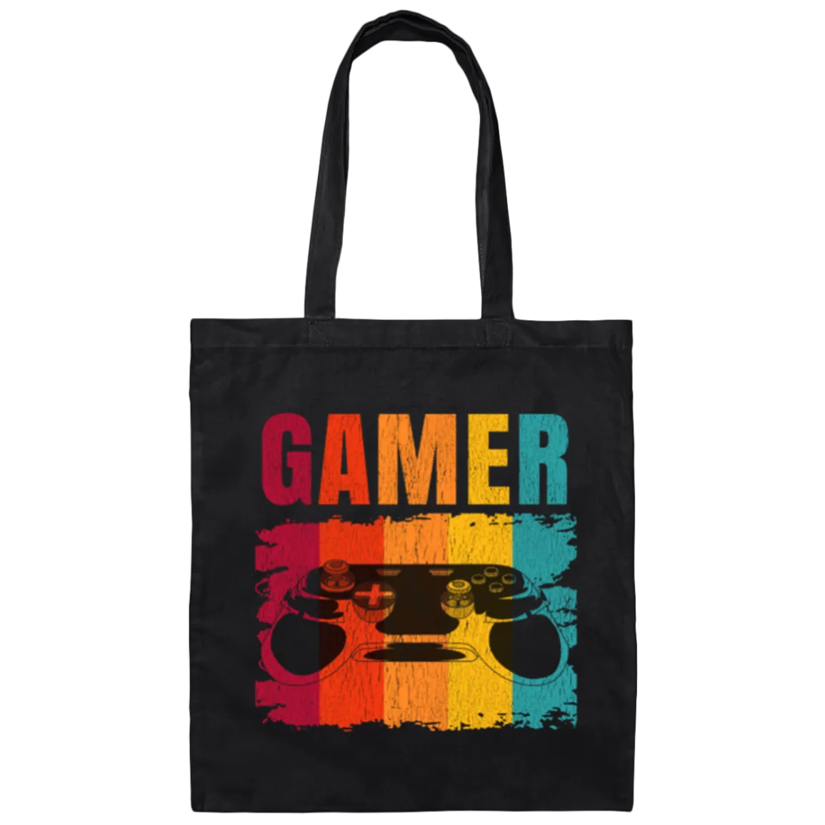 A Real Gamer, Nerd Or Geek Pro Canvas Tote Bag