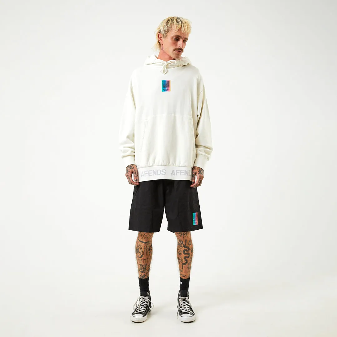 AFENDS Unisex Studio - Unisex Oversized Hoodie - Off White