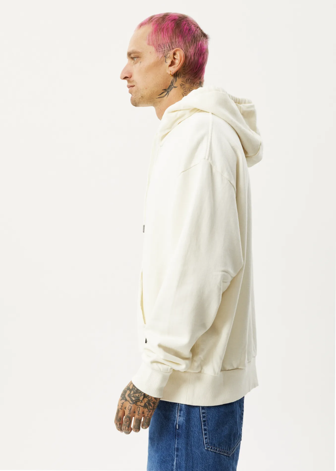 AFENDS Unisex Vacancy - Unisex Hoodie - Off White