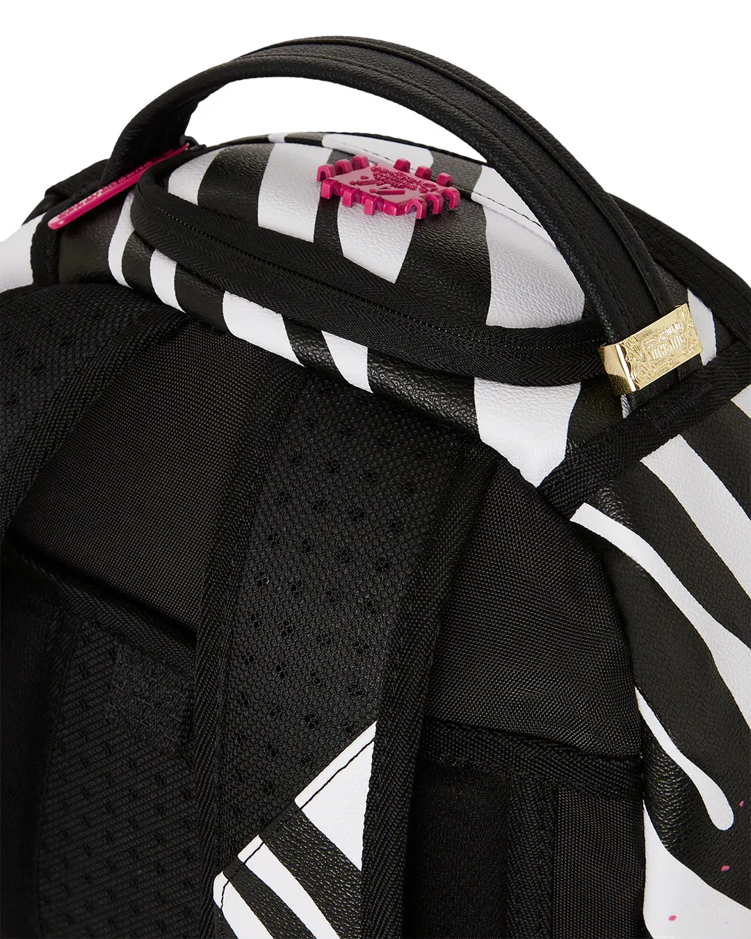 Ai Pink Africa Zebra Backpack