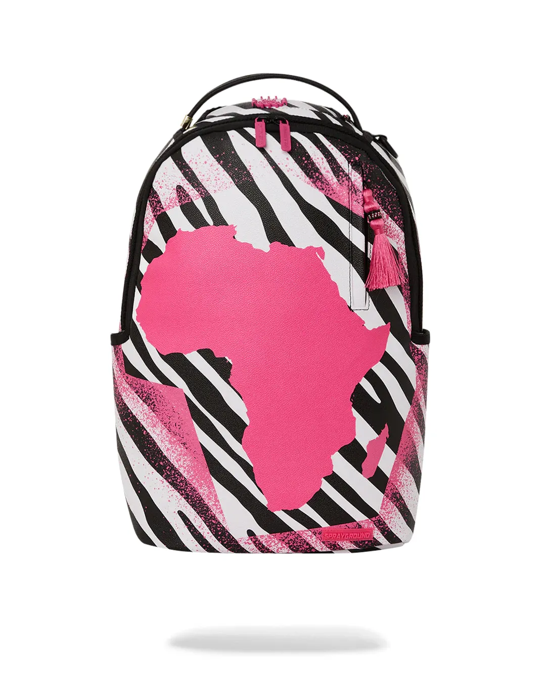 Ai Pink Africa Zebra Backpack