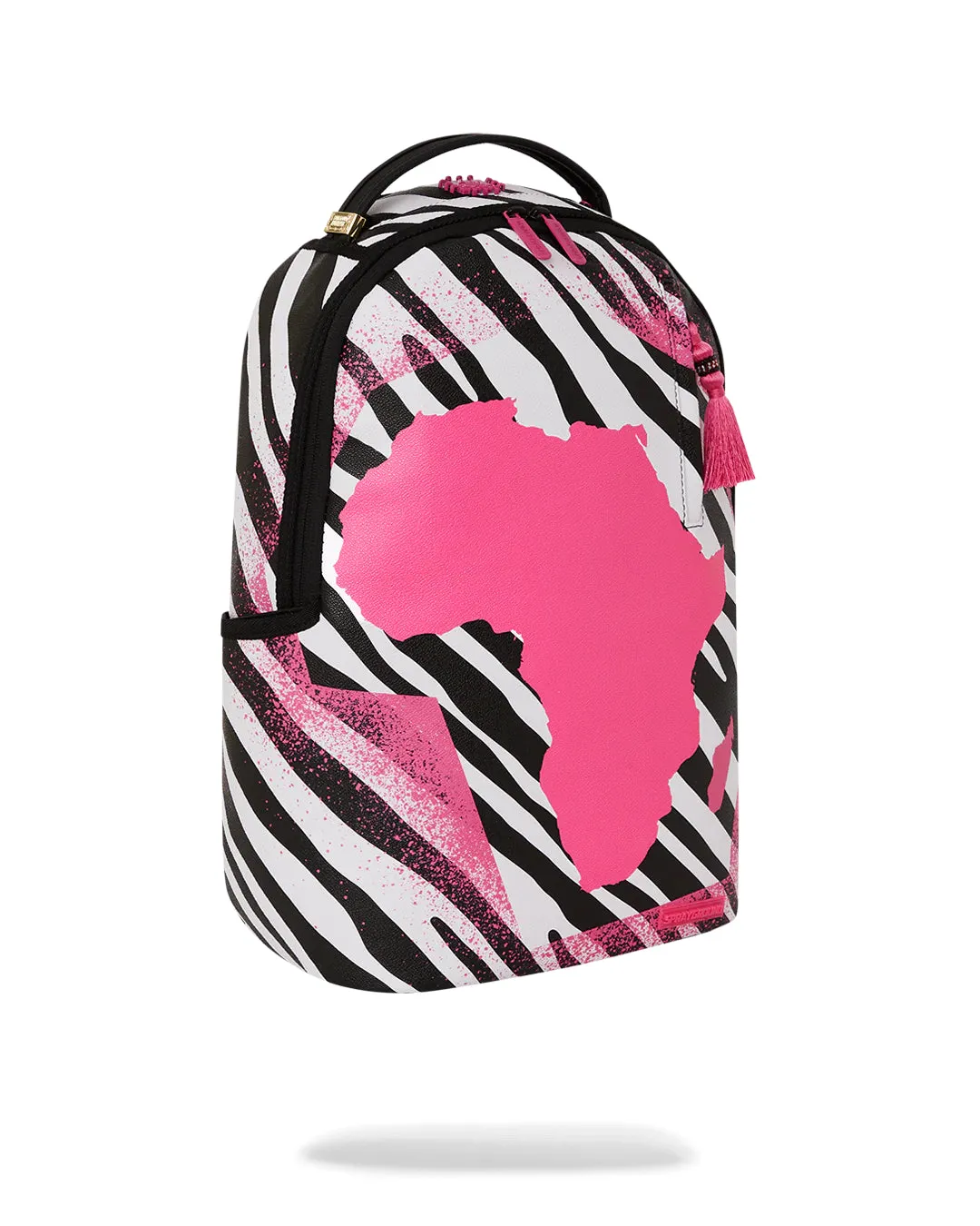 Ai Pink Africa Zebra Backpack