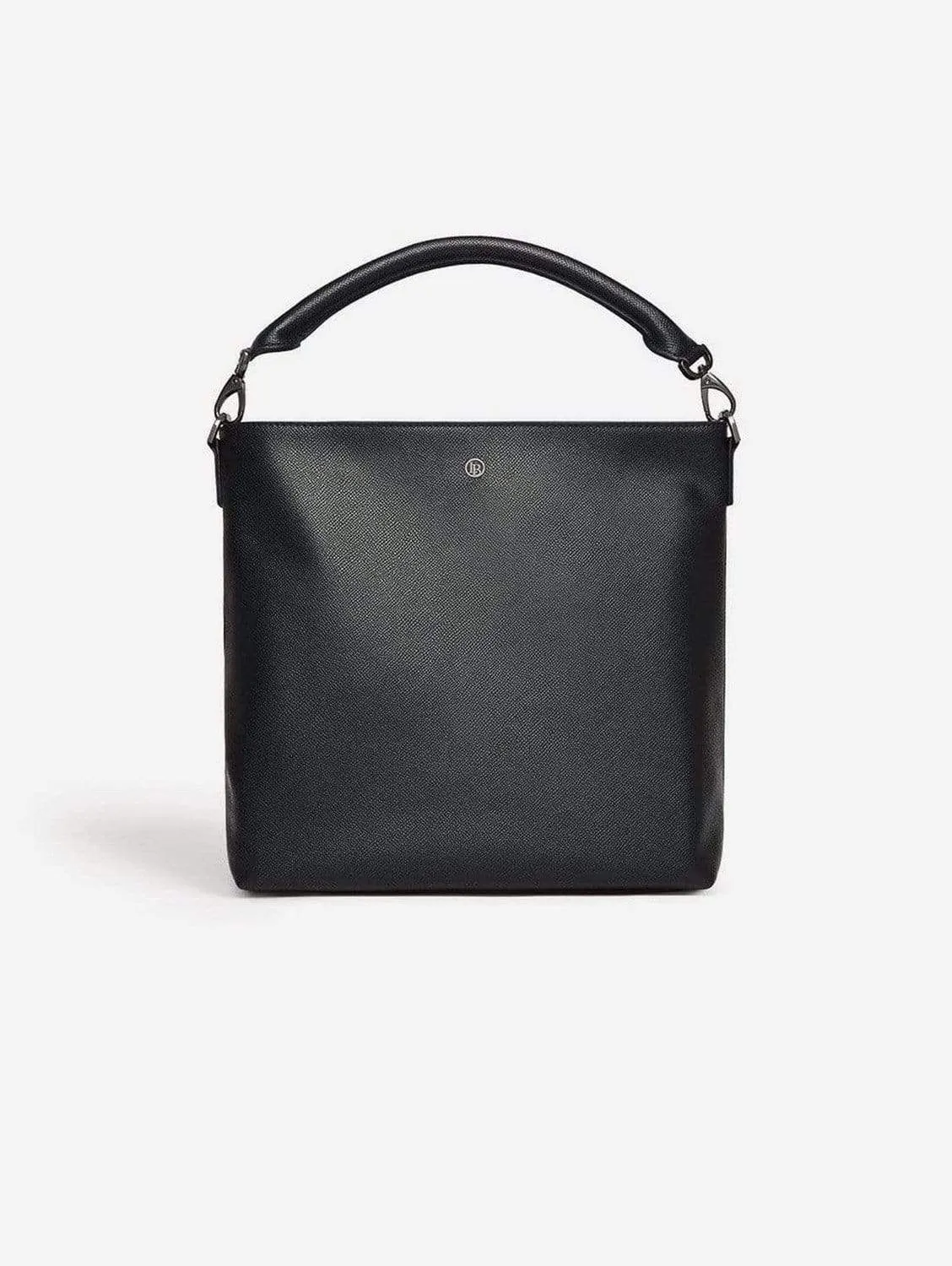 Alstonia Vegan Leather Hobo Bag | Black