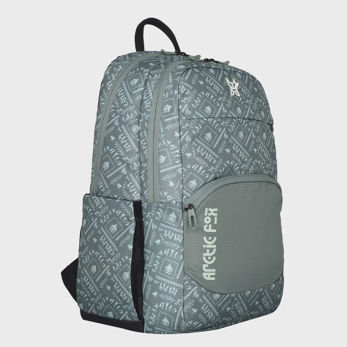 Arctic Fox Warli Sea Spray Laptop Backpack