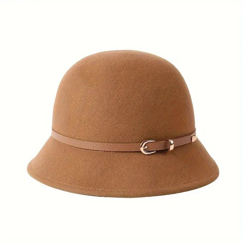 Autumn Winter Children's Versatile Bucket Hat Women's Warm Sun Hat