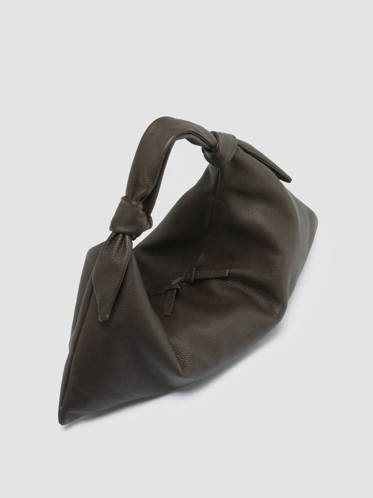 BOLINA 031 - Brown Leather Hobo Bag