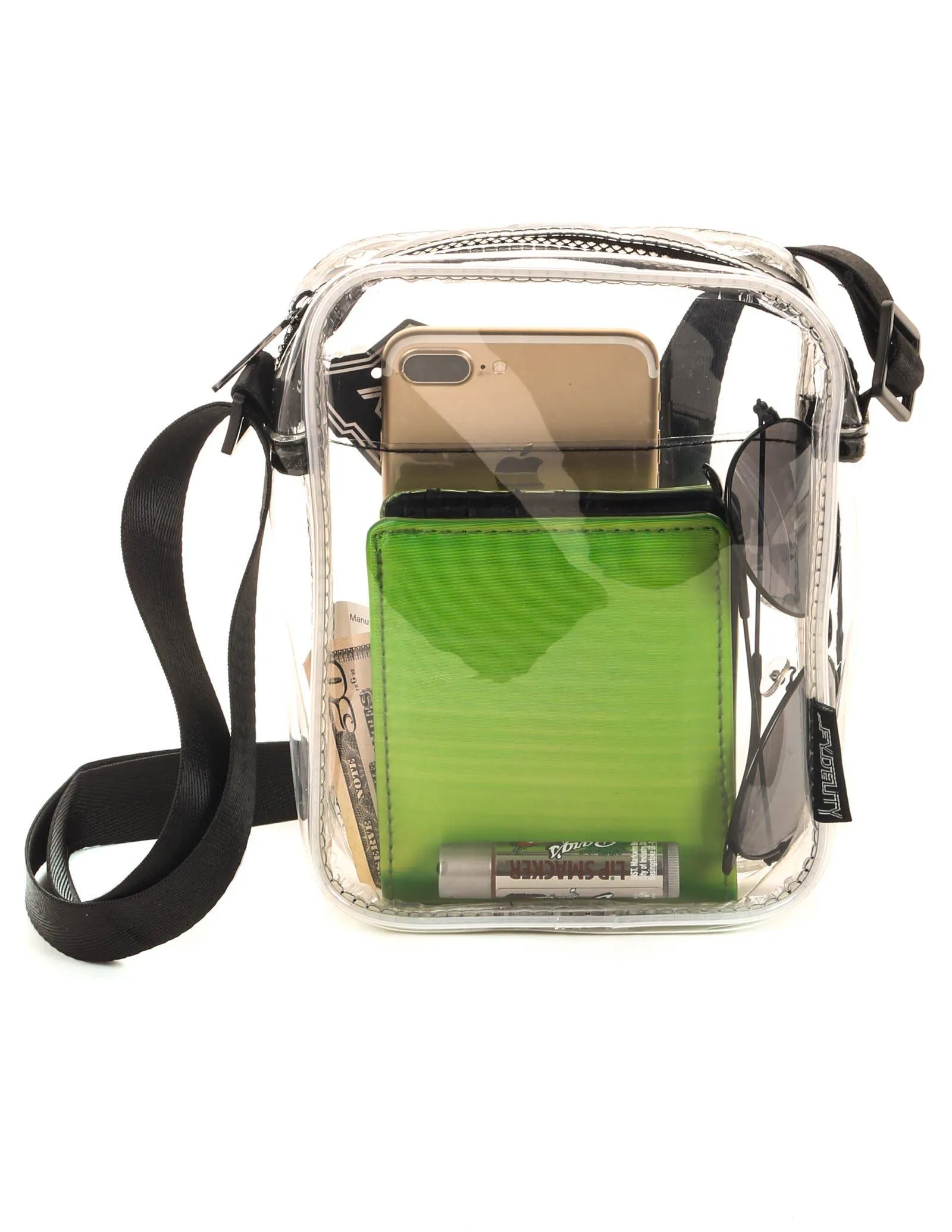 Brick Bag - Crossbody Sling - TRANSPARENT