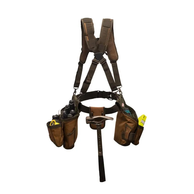 Bucket Boss 50100 AirLift Tool Belt with Suspenders.