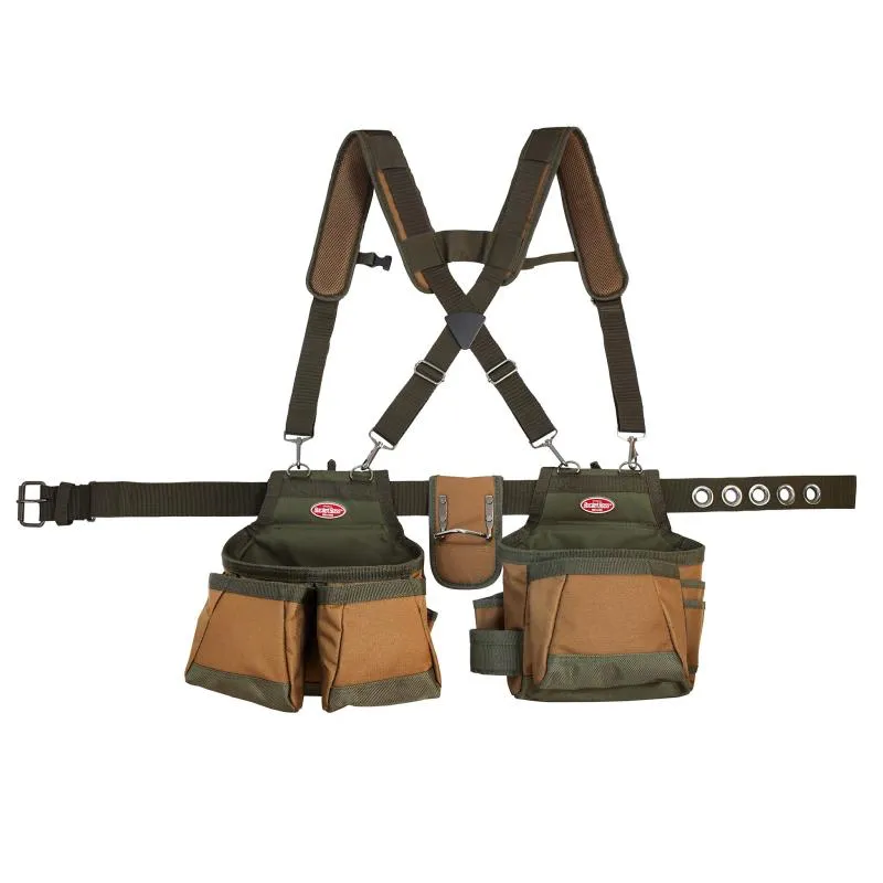 Bucket Boss 50100 AirLift Tool Belt with Suspenders.