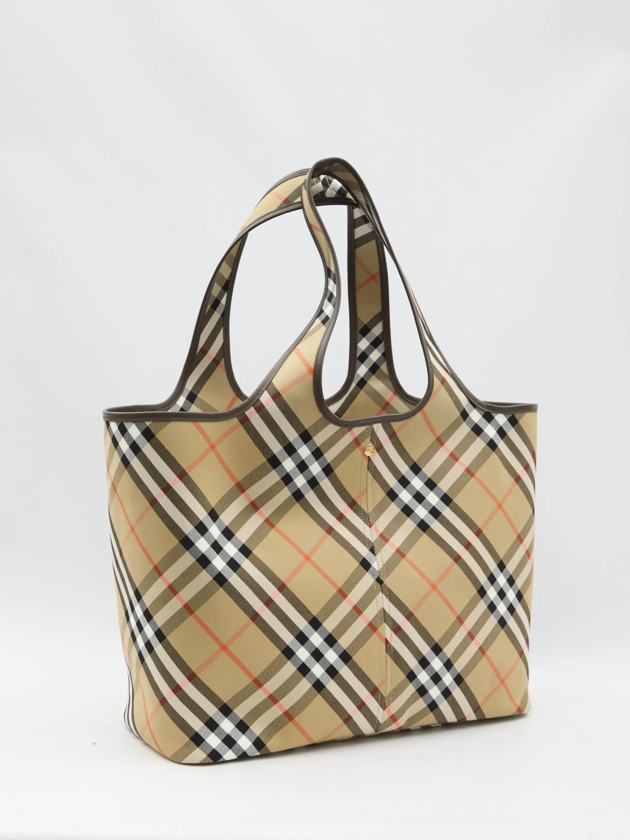 Burberry Medium Check Tote Bag