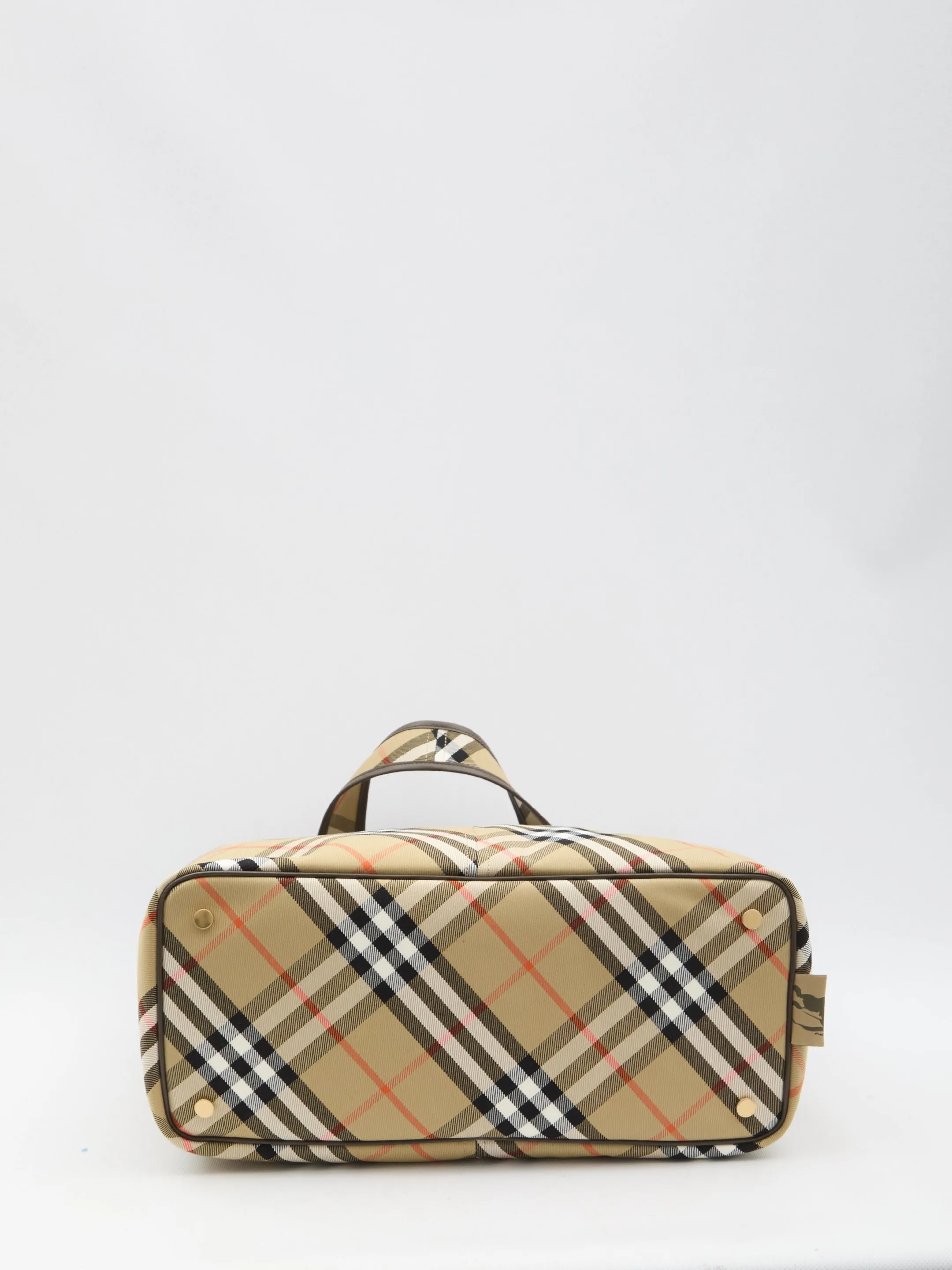 Burberry Medium Check Tote Bag