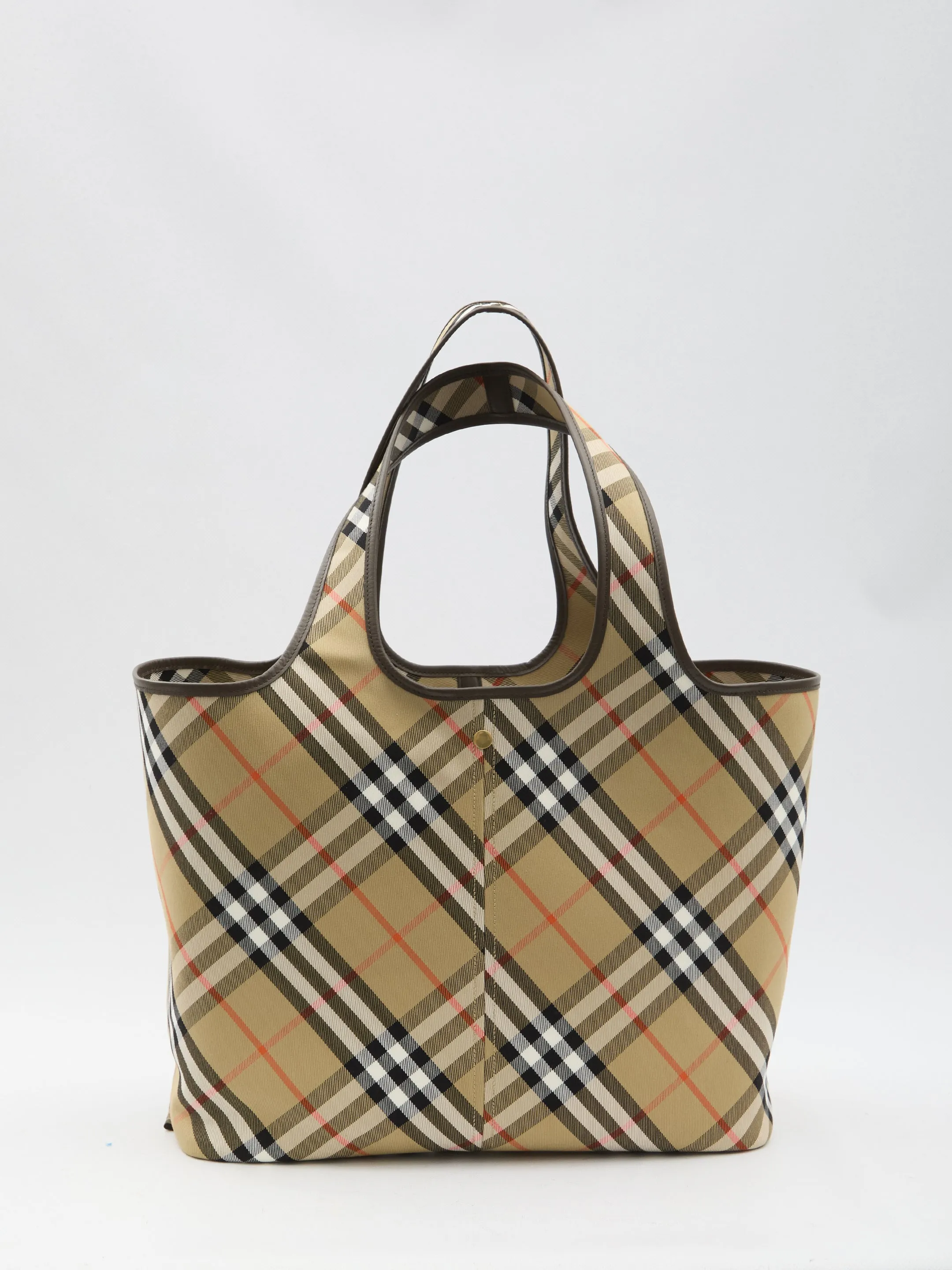 Burberry Medium Check Tote Bag