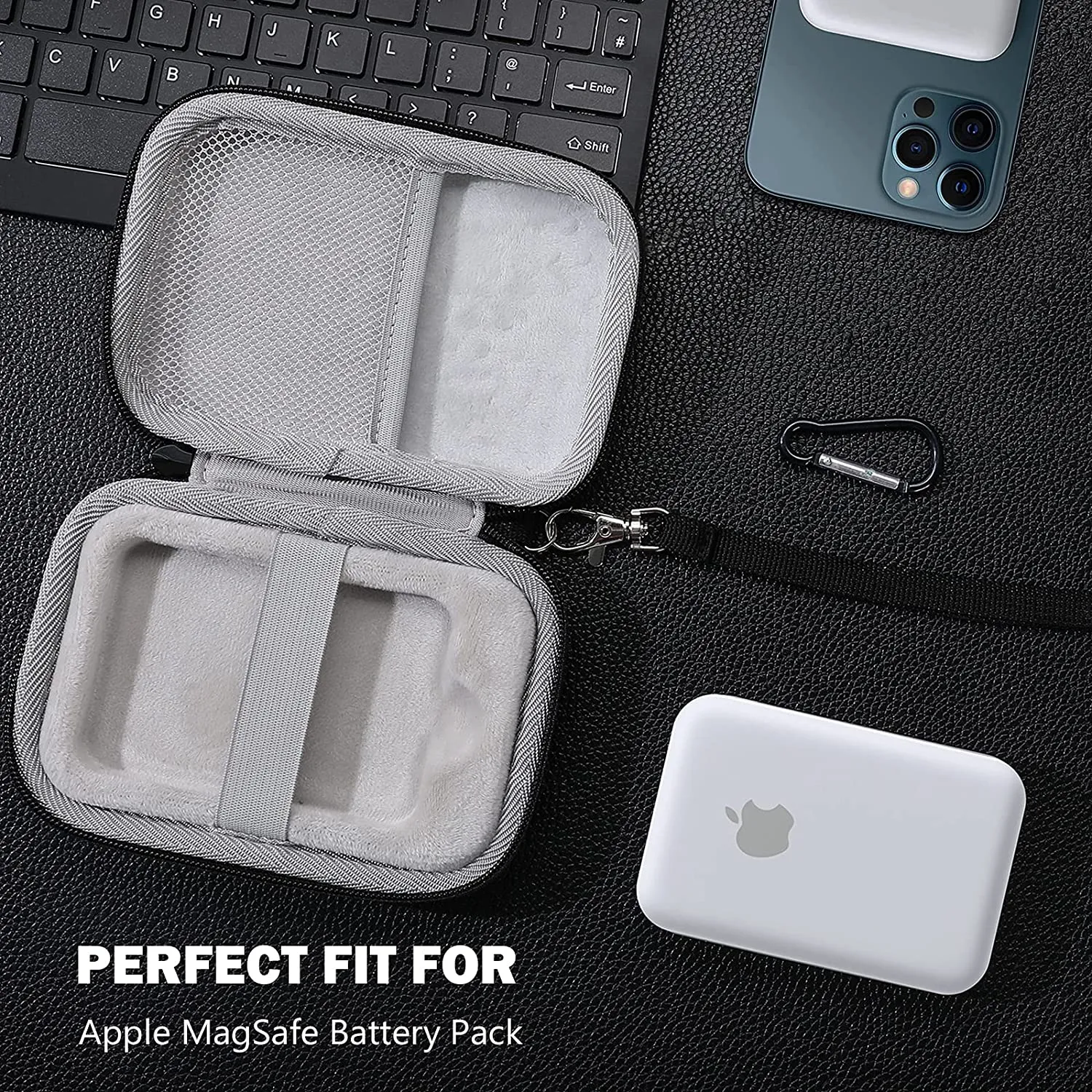 (CASE ONLY) Shockproof Carrying Case for MagSafe Battery Pack | Procase