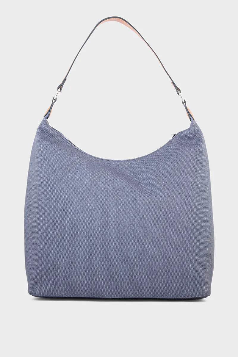 Casual Hobo Hand Bags BH0049-Navy