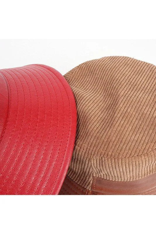 CORDUROY TRENDY CASUAL BUCKET HAT