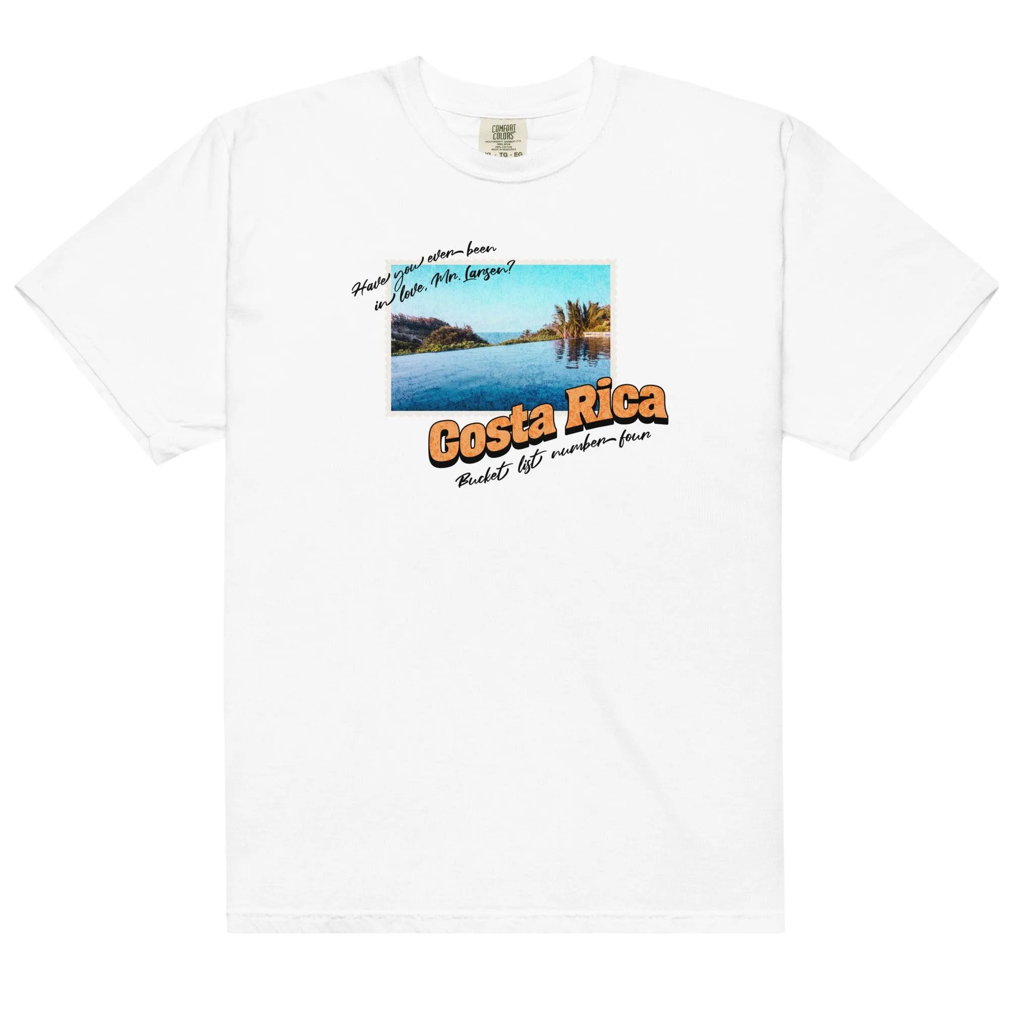 Costa Rica Bucket List Number Four Tee Shirt