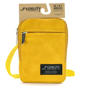 Crossbody Slim Shady Bag | Vegan Mustard