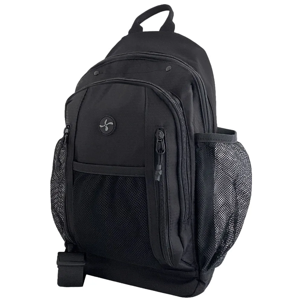 Diabetes Insulated Sling Backpacks- Black