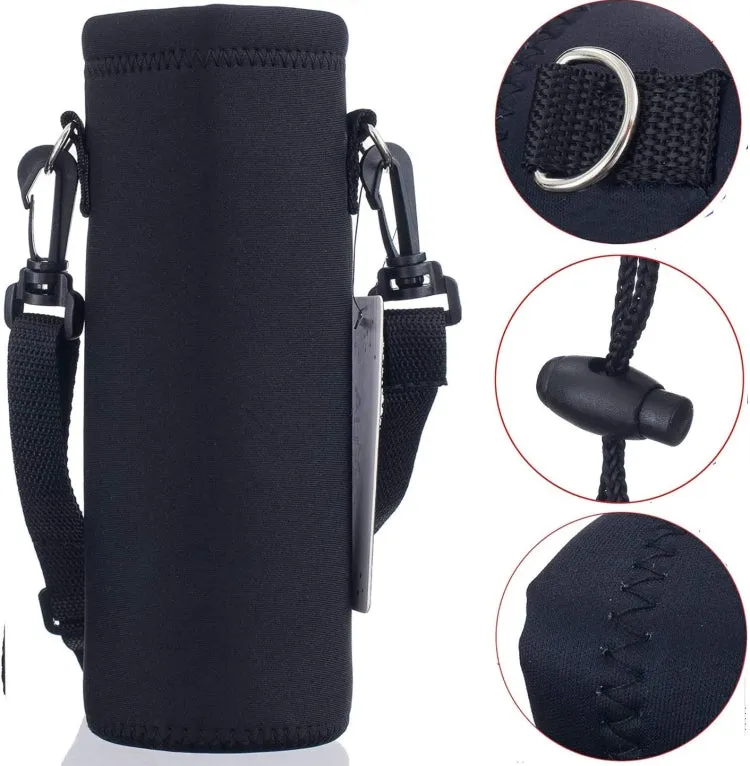 Diving Material Outdoor Strap Cord Crossbody Cup Cover 1500ml