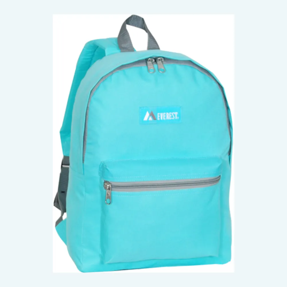 Everest Backpack Book Bag - Back to School Basic Style - Mid-Size