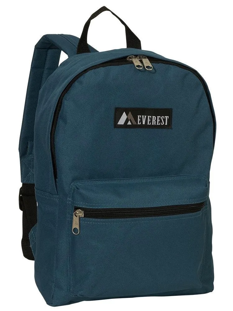 Everest Backpack Book Bag - Back to School Basic Style - Mid-Size