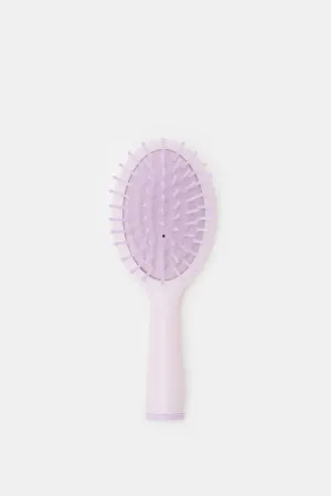 Girls Purple Embellished Hair Brush