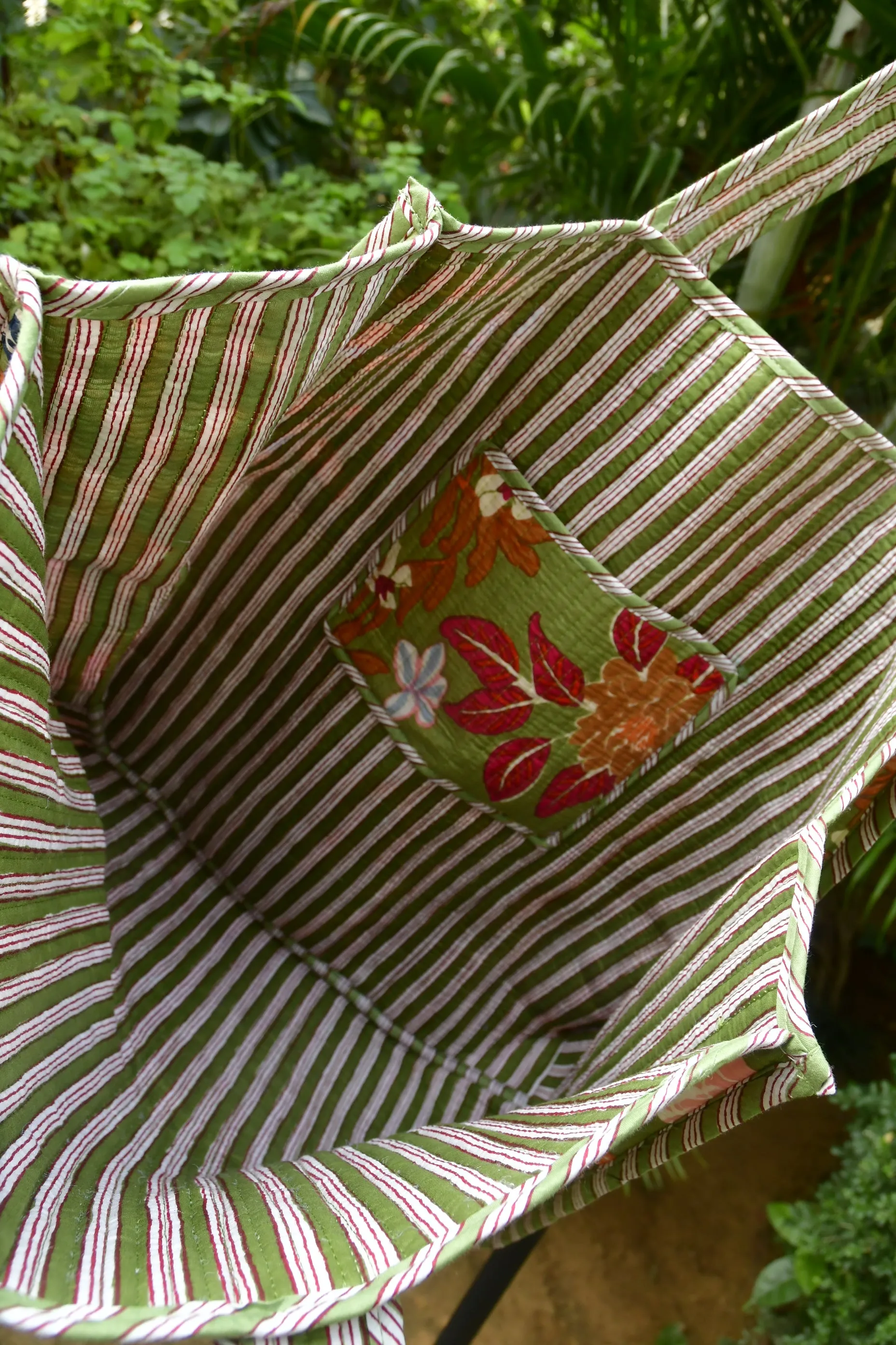 Green Tote Bag