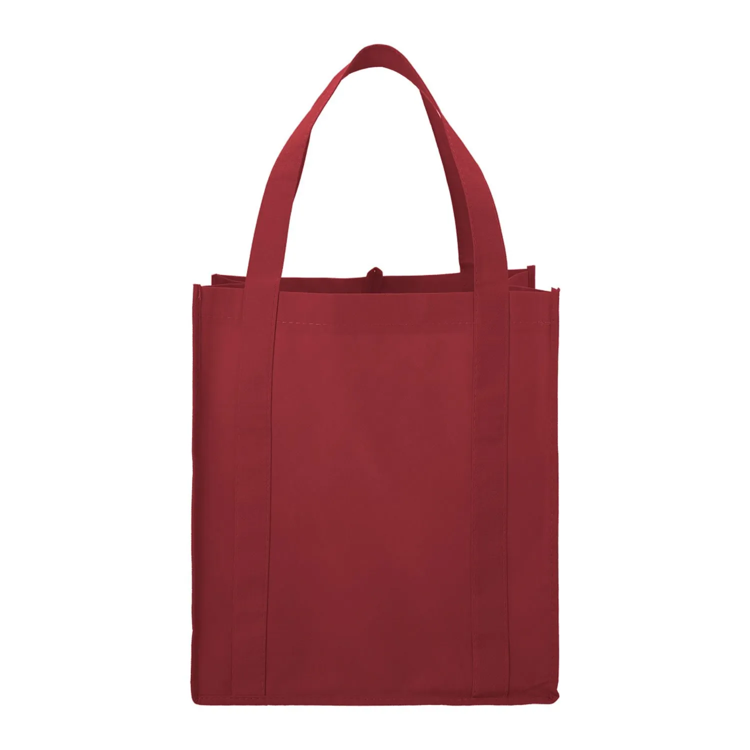 Hercules Non-Woven Grocery Tote - Maroon