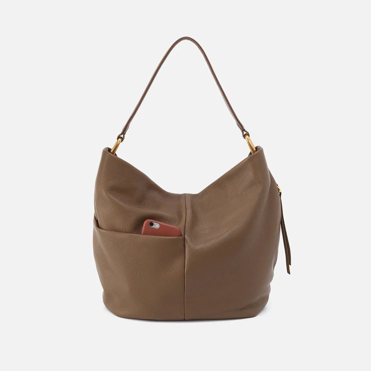 Hobo Harley Handbag Dark Elm