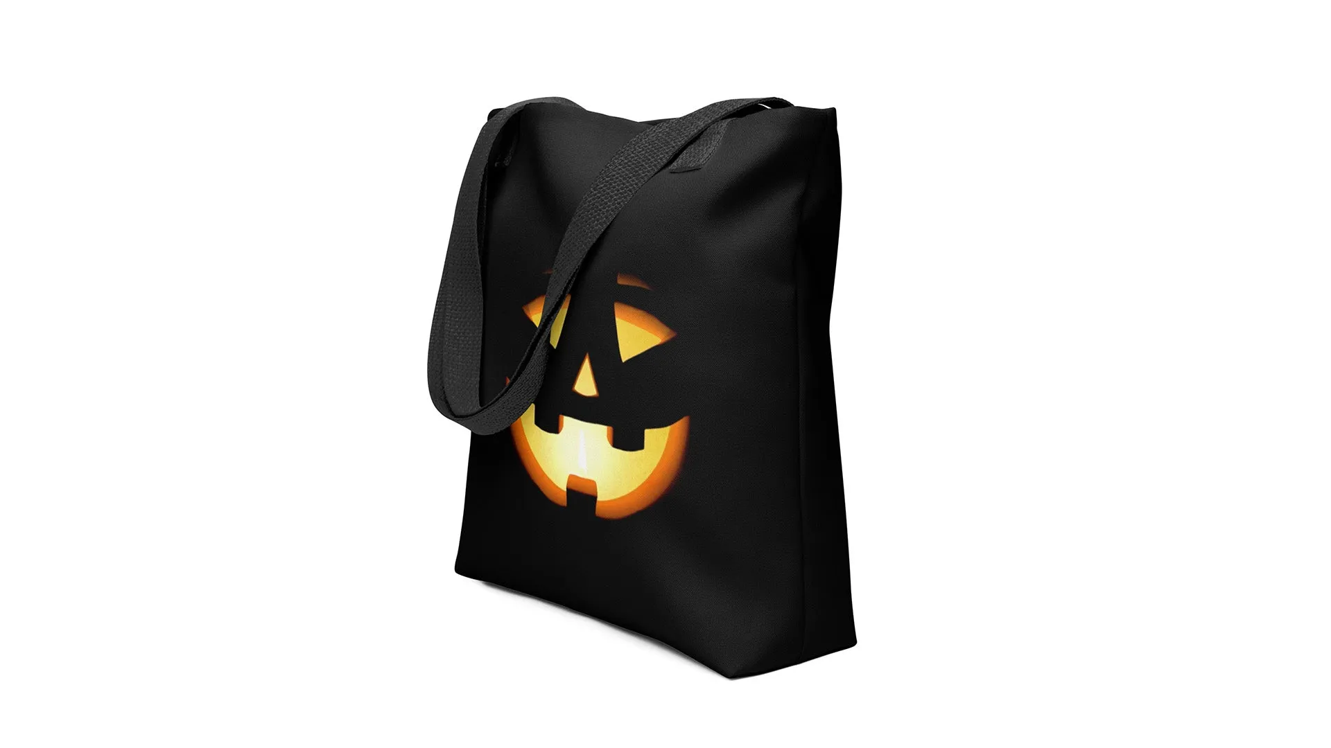 Jack-O-Lantern Jamboree Carving Tote Bag