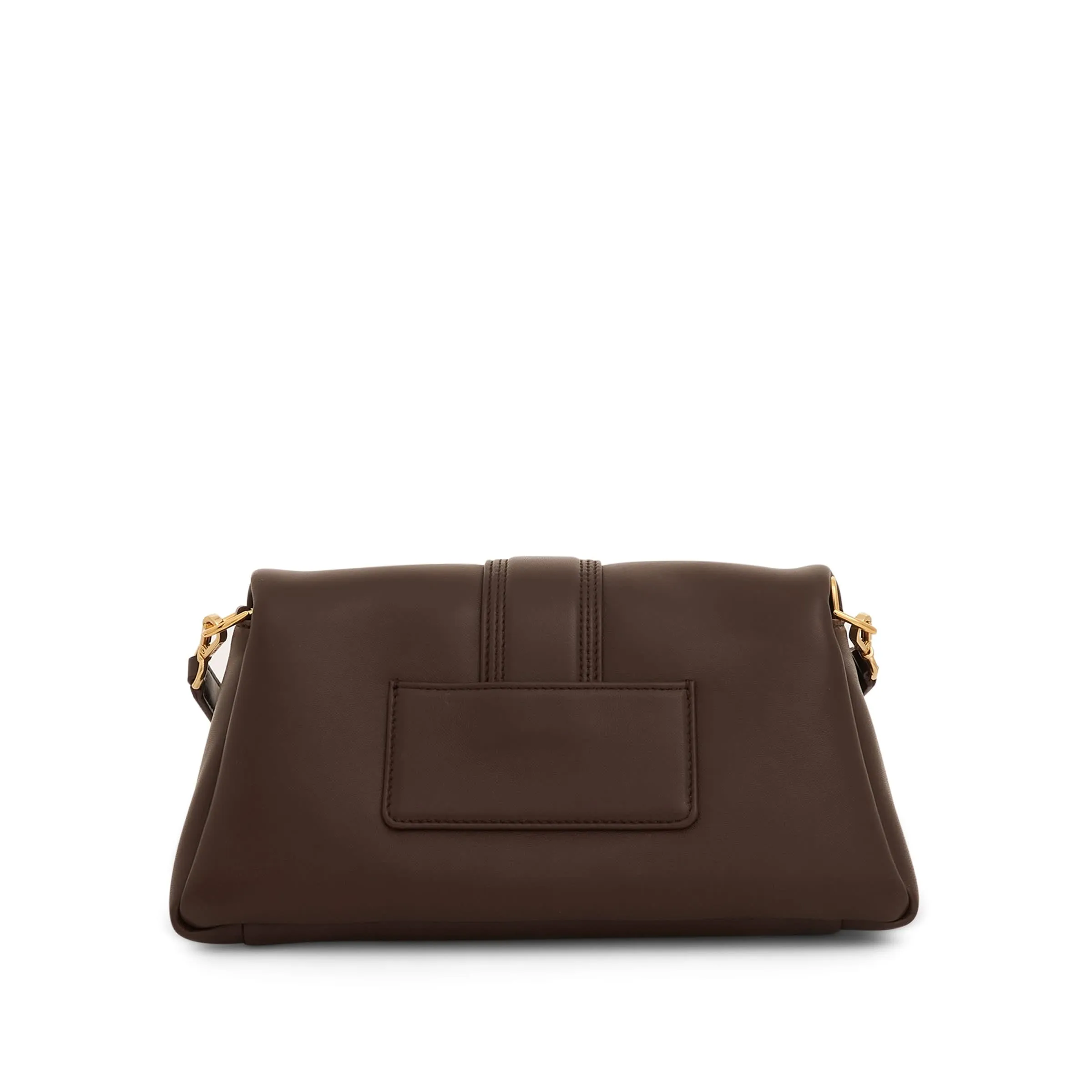 Le Bambimou Leather Bag in Medium Brown