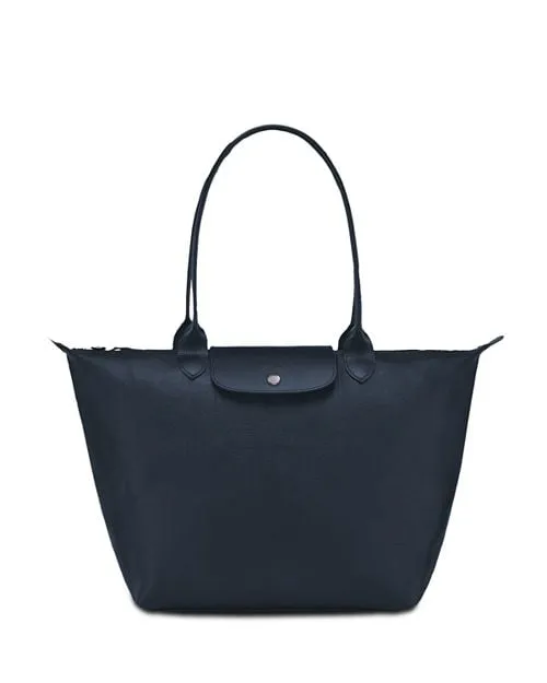 Le Pliage City Longchamp Canvas Tote Bag, Blue