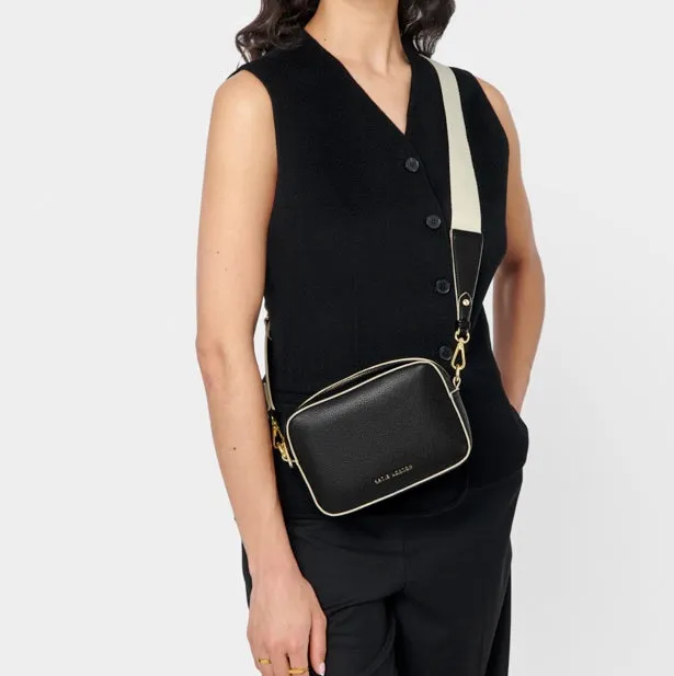 Marni Mini Crossbody Bag | Black & Light Sand