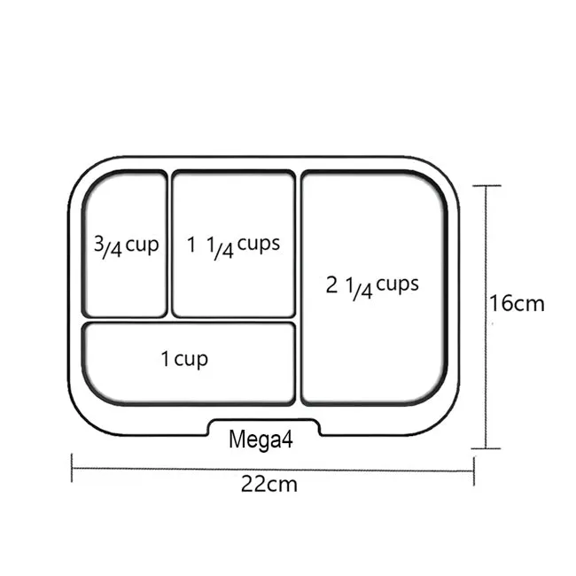 Munchbox Mega 4 - Fuschiatint