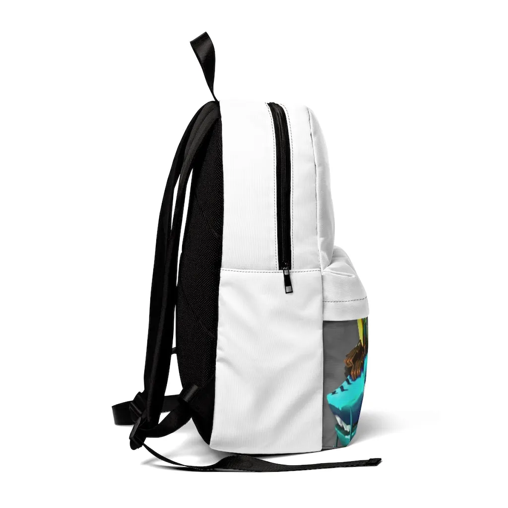 Nibblers the Misfit Shark Unisex Classic Backpack