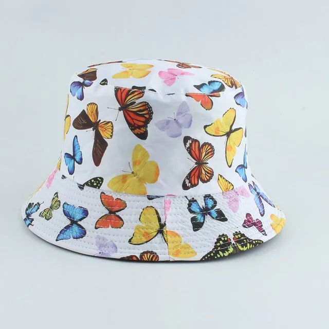 Reversible Butter fly Hat