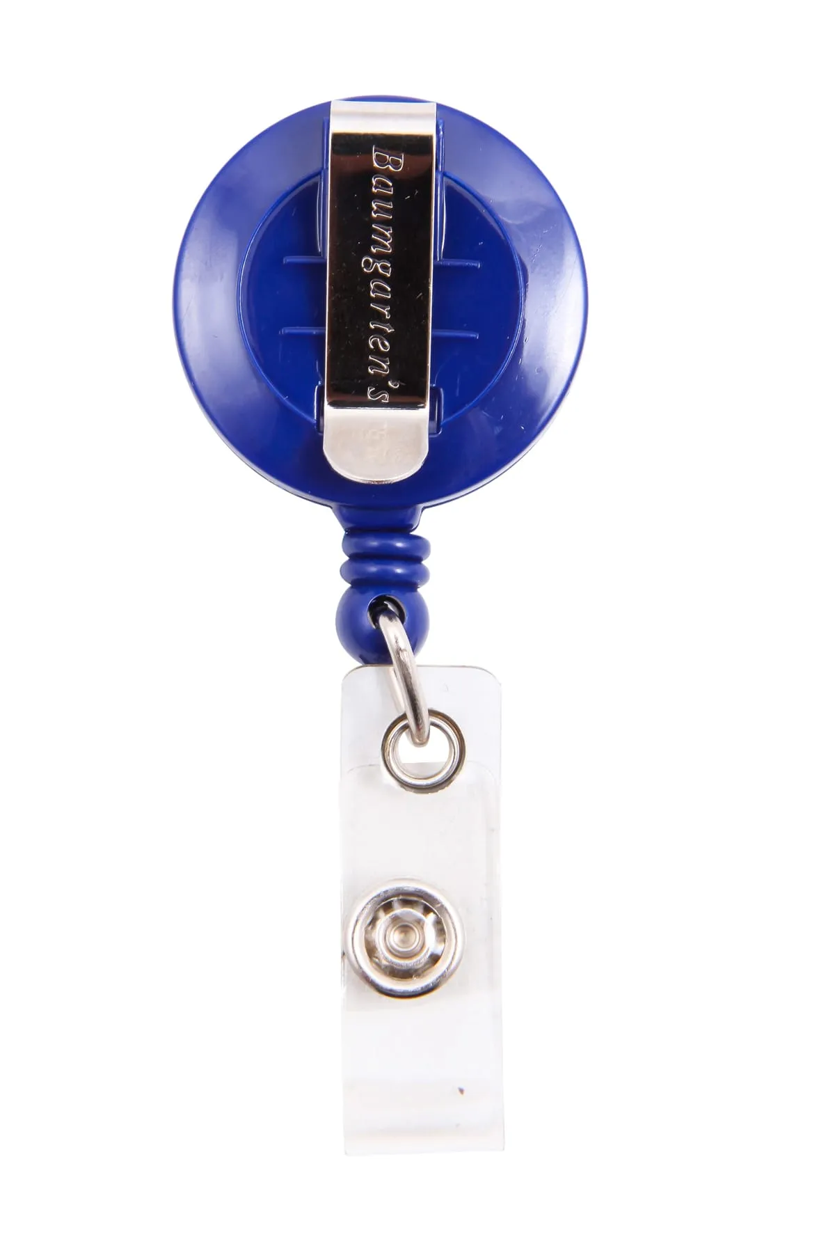 SICURIX Standard ID Badge Reel Round Belt Clip Strap BLUE (68823)