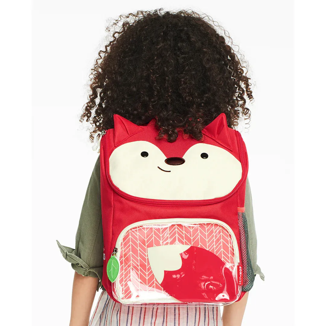 Skip Hop Back To School Spark Style Big Kid Backpack, Fox for Kids Ages 3-7 Years