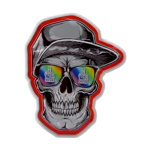 Skull Shades - Custom Shape Mylar Bags - 12 x 15cm