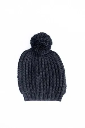 Slouchy Pom Beanie