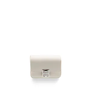 Small 4G Xbody Bag in Box Leather in Ivory