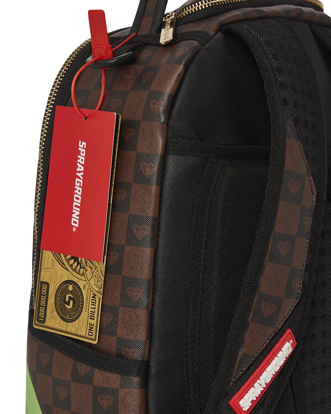 Sprayground Backpack RICHIE RICH MONEY SHARK Brown