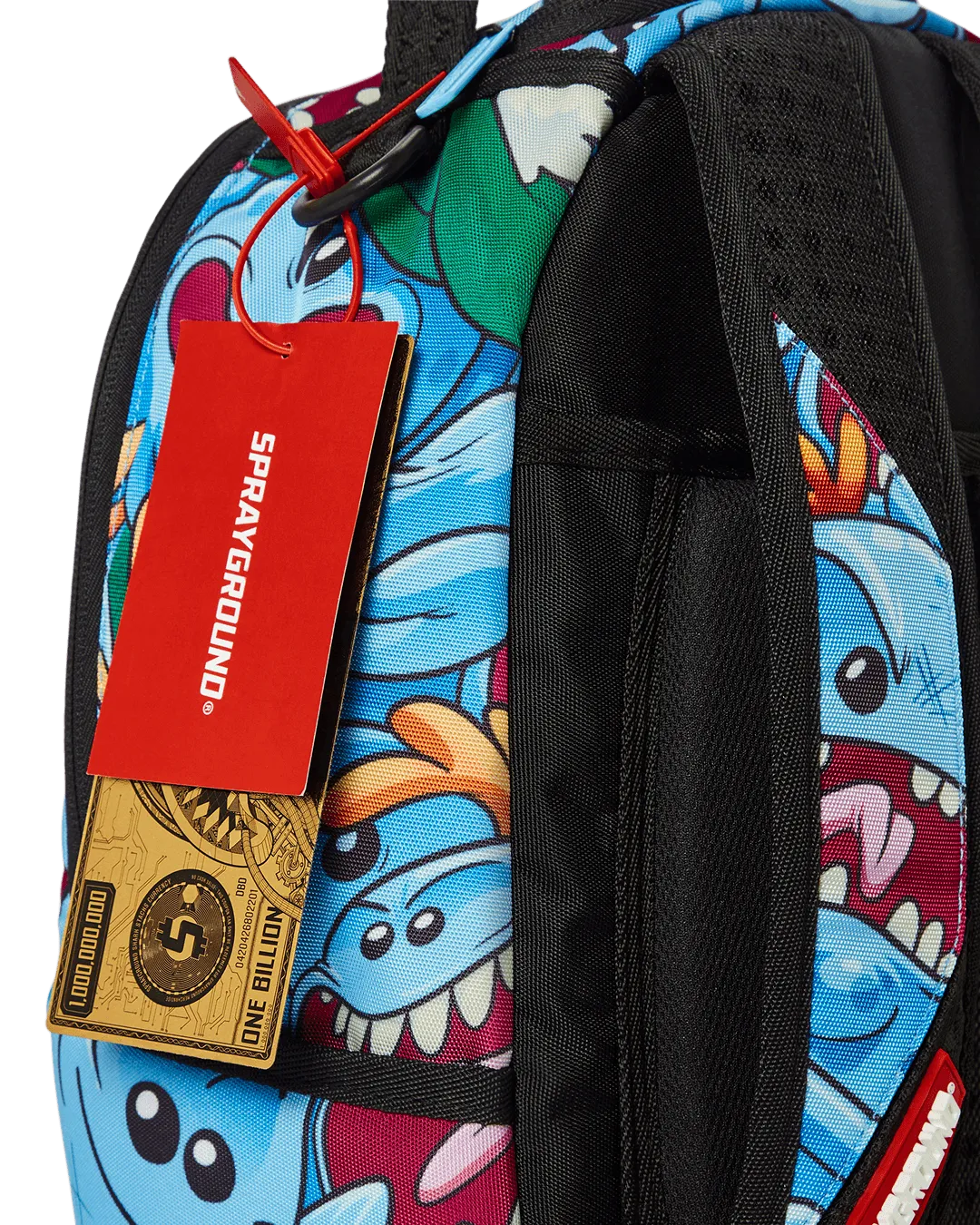 Sprayground Backpack RICK & MORTY MESEEKS CRAMMED BACKPACK (DLXR) Multicolor