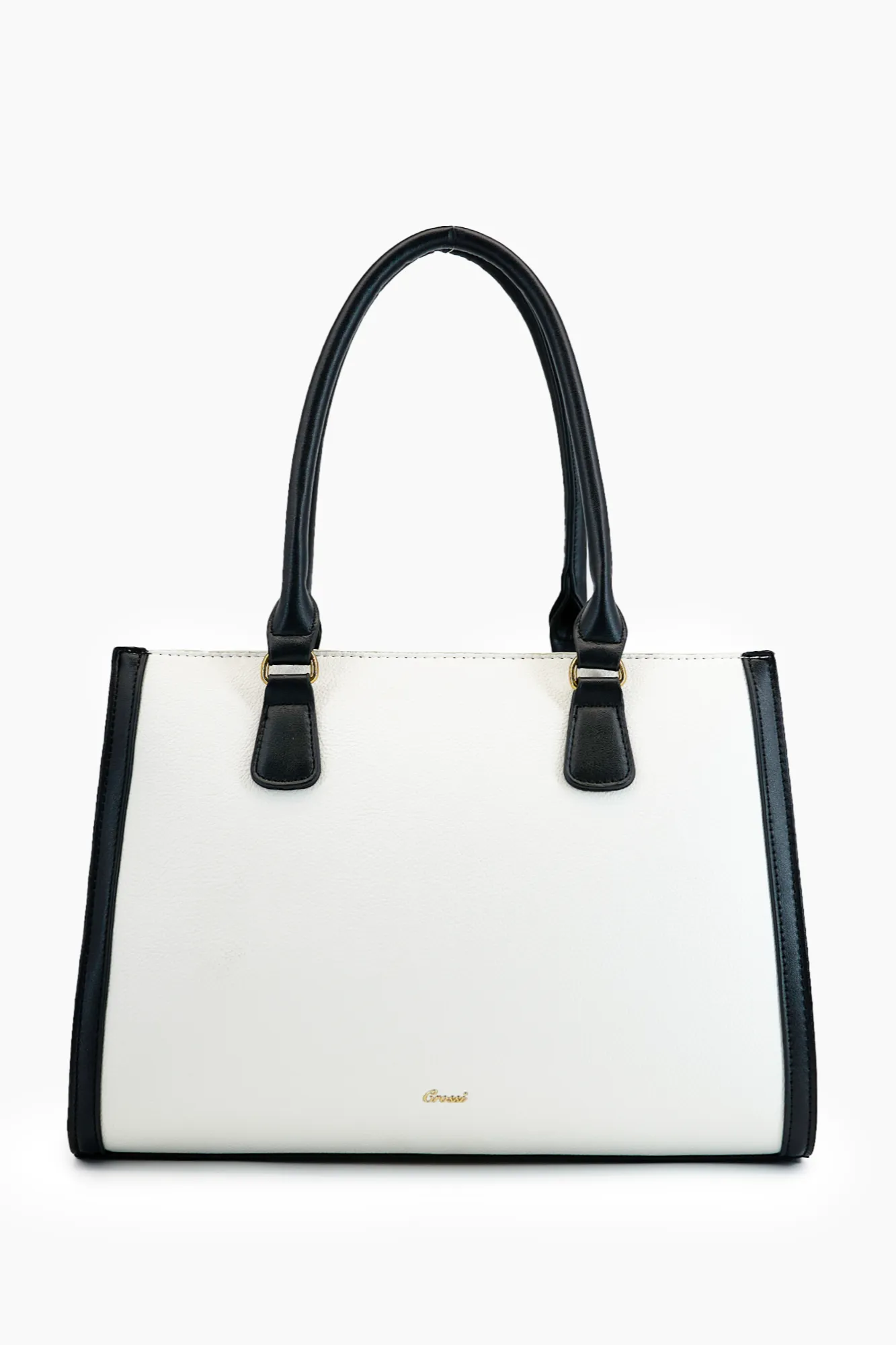 Tessa Black & White Tote Bag