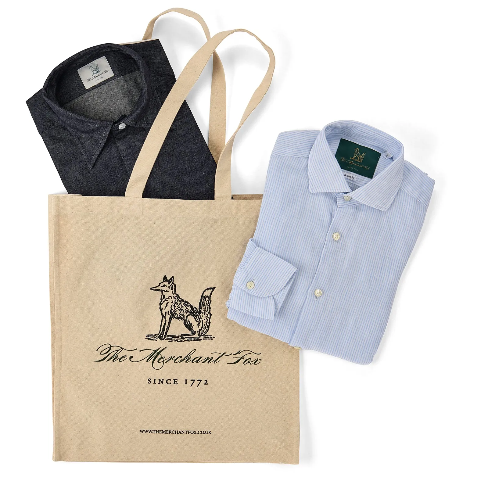 The Merchant Fox Ecru Tote Shopper Bag