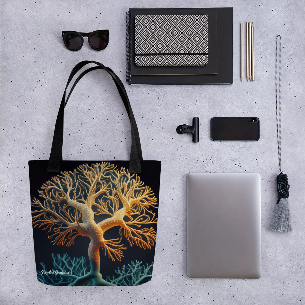 Tote Bag Cellular Tree