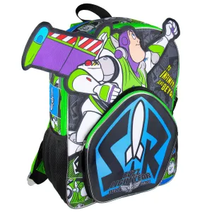 Toy Story Buzz Lightyear Die Cut 3D Character Design 16" Backpack