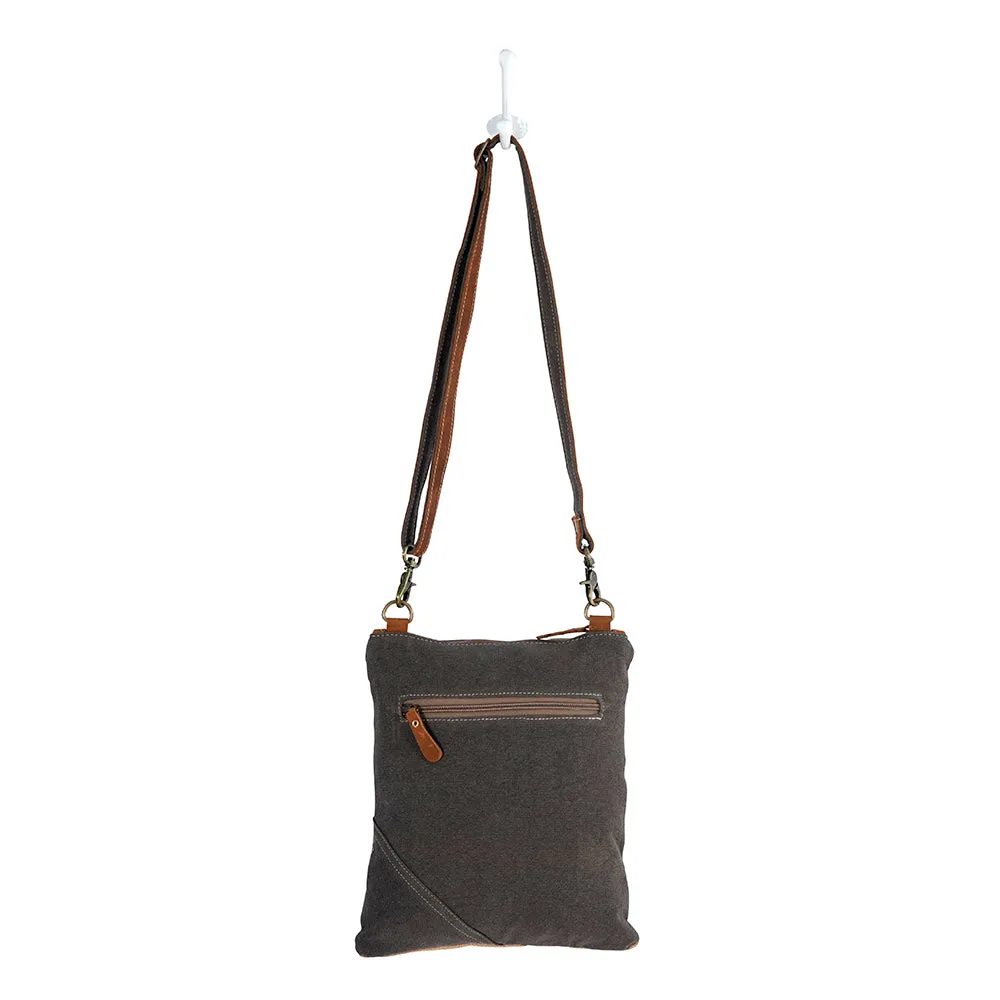 USA Canvas Patch Crossbody Bag