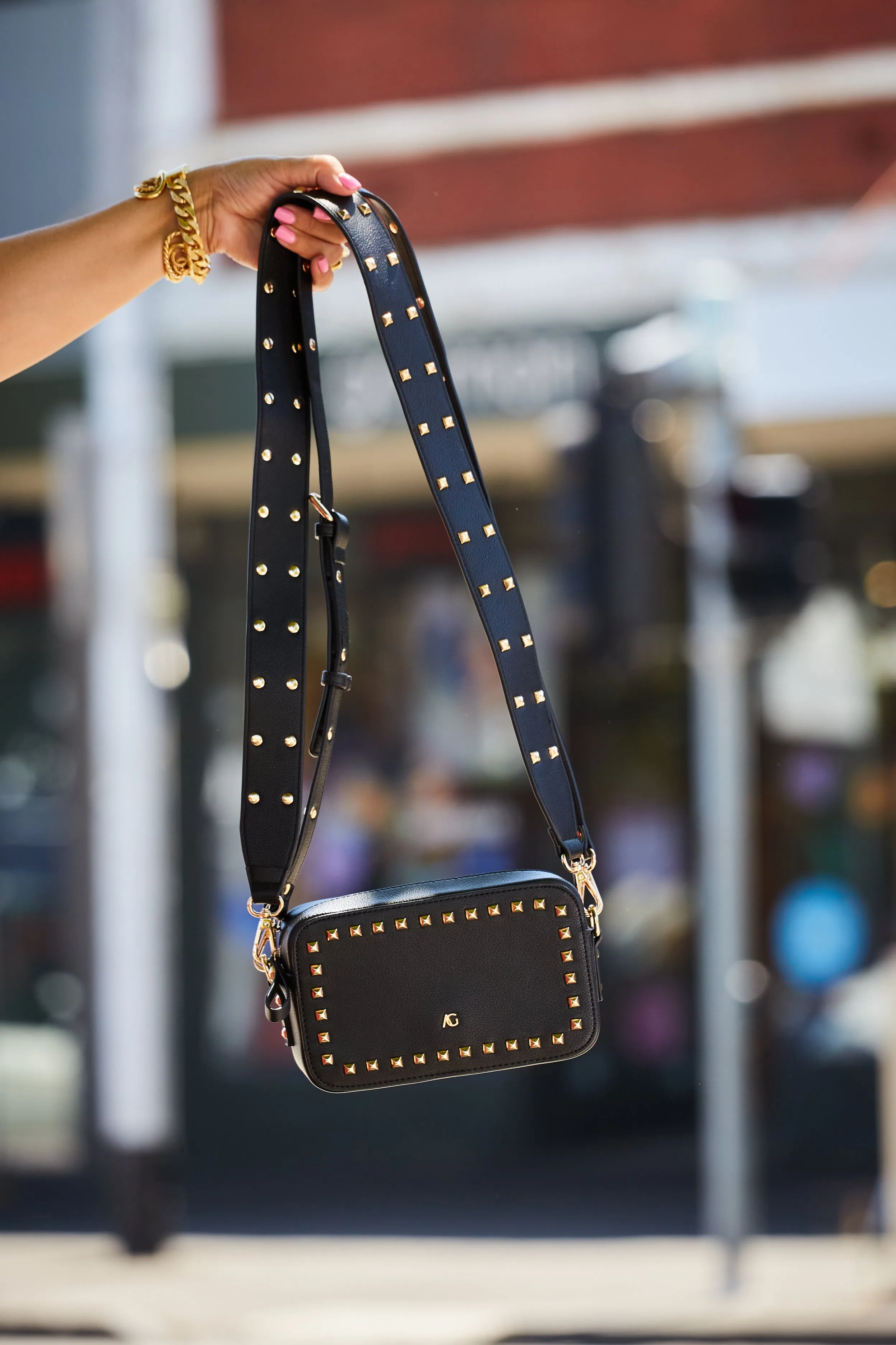 Veronica Crossbody Bag - Black